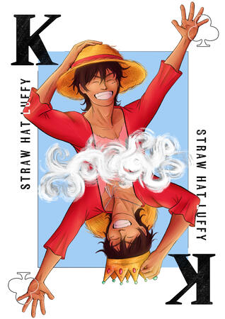 luffy king of clubs luffy king of clubs
