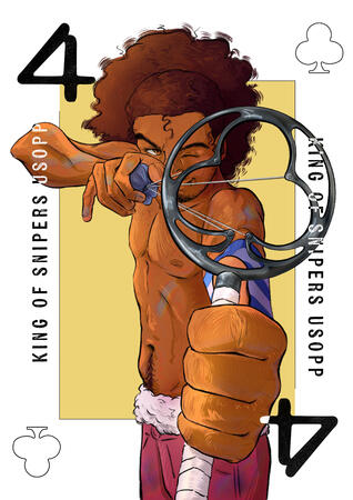 usopp four of clubs